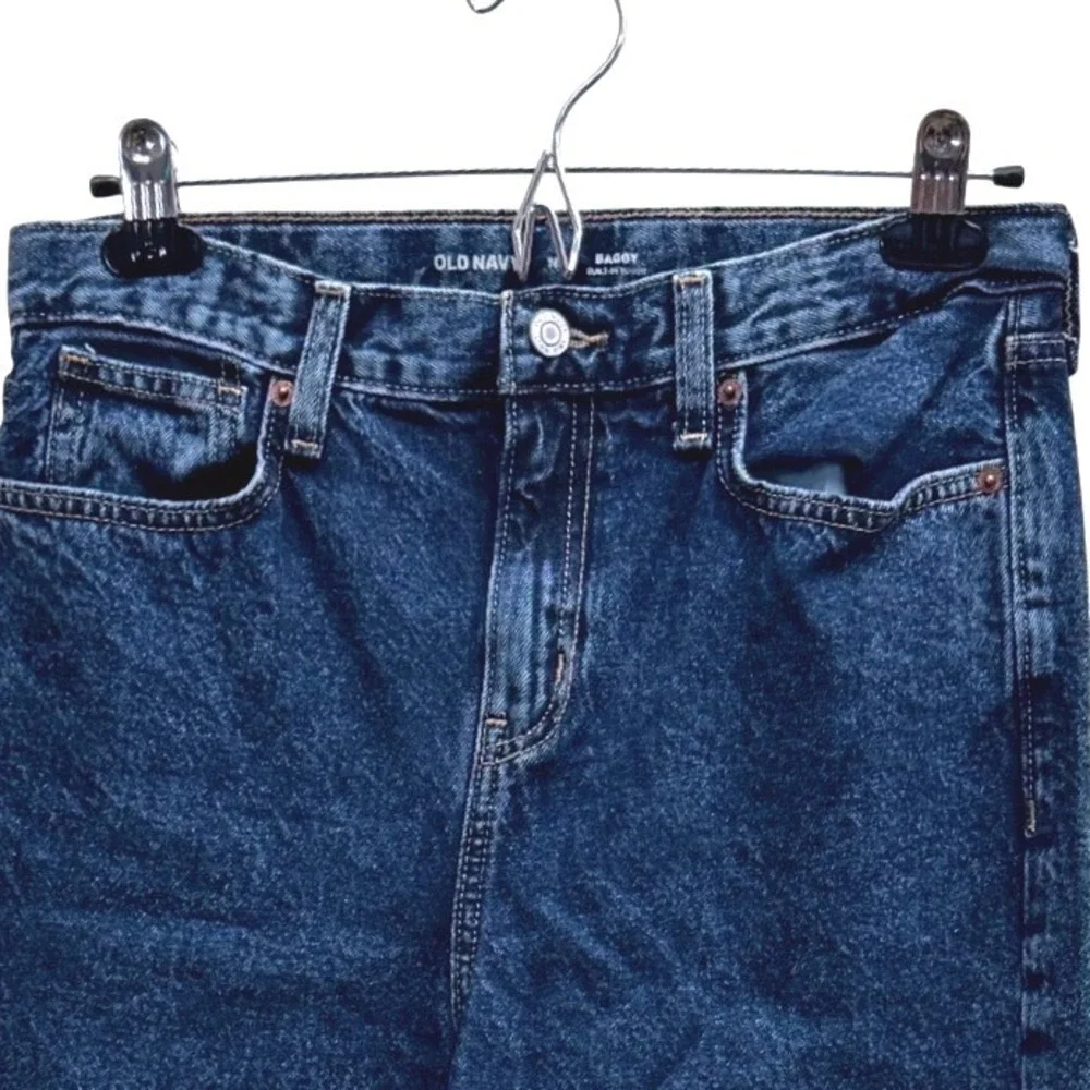 Old Navy Jeans Baggy Built-In Tough Dark Wash Size 16 Boys Denim Pants